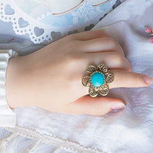 Load image into Gallery viewer, Blossom Flower Ring - Pure Copper

