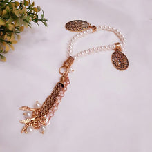 Load image into Gallery viewer, Pearl Bracelet and Rosary - Pure Copper
