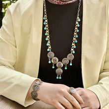Load image into Gallery viewer, Farah Turquoise Set - Pure Copper
