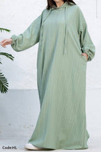 Load image into Gallery viewer, Maram  Jalabiya - Linen Crochet
