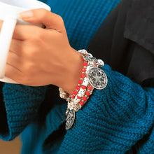 Load image into Gallery viewer, Zinda Bracelet - Red Crystal
