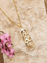 Load image into Gallery viewer, Thuraya Customized Necklace - Gold Plated
