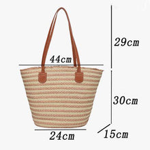 Load image into Gallery viewer, Yasmina Beach Bag - Wicker
