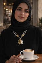 Load image into Gallery viewer, Sahar Necklace - Silver &amp; Gold Plated
