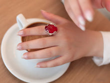 Load image into Gallery viewer, Ahlam Ring - Silver Plated
