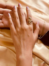 Load image into Gallery viewer, Snake Rough Ring - Stainless Steel
