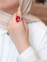 Load image into Gallery viewer, Ahlam Ring - Silver Plated
