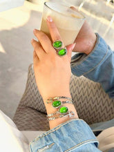 Load image into Gallery viewer, Life Key Set With Stones - Silver Plated
