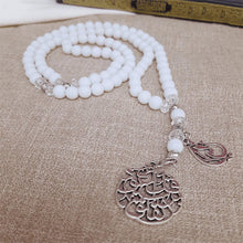 Load image into Gallery viewer, Nesma Rosary - Crystal and pearls
