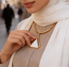 Load image into Gallery viewer, Pyramid Necklace
