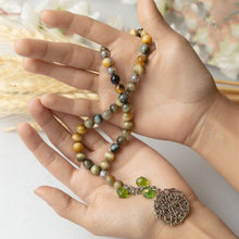 Load image into Gallery viewer, Aisha Rosary - Colorful Agate
