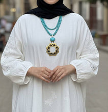 Load image into Gallery viewer, Merve Turquoise Necklace

