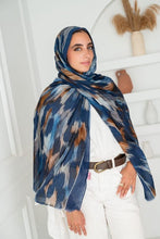 Load image into Gallery viewer, Ebru Scarf - Sponge Cotton
