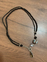 Load image into Gallery viewer, Karima Necklace - Agate Stones And Zircon pendant
