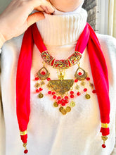 Load image into Gallery viewer, Gana Necklace Scarf - Cotton
