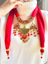 Load image into Gallery viewer, Gana Necklace Scarf - Cotton

