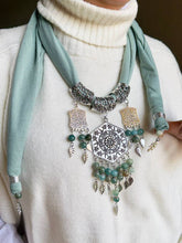 Load image into Gallery viewer, Renad Necklace Scarf - Cotton
