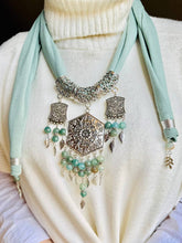 Load image into Gallery viewer, Renad Necklace Scarf - Cotton
