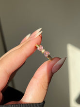 Load image into Gallery viewer, Pink Fayounka Simple Ring - Gold Plated
