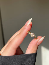 Load image into Gallery viewer, Heart Simple Ring - Gold Plated
