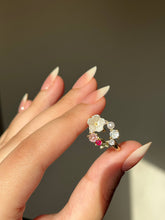 Load image into Gallery viewer, White Flower Simple Ring - Gold Plated
