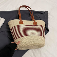 Load image into Gallery viewer, Ghada Beach Bag - Wicker
