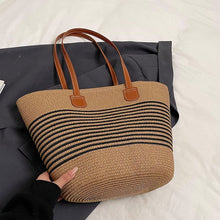 Load image into Gallery viewer, Ghada Beach Bag - Wicker
