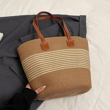 Load image into Gallery viewer, Ghada Beach Bag - Wicker
