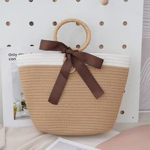 Load image into Gallery viewer, Yomna Beach Bag - Wicker
