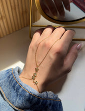 Load image into Gallery viewer, Rosha Hand Chain - Gold Plated

