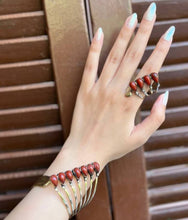 Load image into Gallery viewer, Amar Set - Copper and Agate
