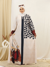 Load image into Gallery viewer, Anan jalabiya - Crepe Digital 3D

