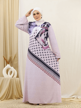 Load image into Gallery viewer, Gori jalabiya - Crepe Digital 3D
