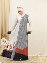 Load image into Gallery viewer, Lina jalabiya - Crepe Digital 3D
