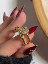 Load image into Gallery viewer, Kiara Ring – Gold Plated
