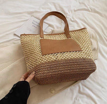 Load image into Gallery viewer, Manar Beach Bag - Wicker
