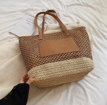 Load image into Gallery viewer, Manar Beach Bag - Wicker

