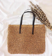Load image into Gallery viewer, Raham Beach Bag - Wicker
