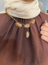 Load image into Gallery viewer, Unique Afnan Necklace -  Agate Stone

