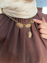 Load image into Gallery viewer, Unique Afnan Necklace -  Agate Stone
