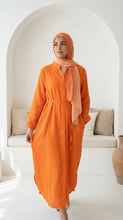 Load image into Gallery viewer, Effortless Chic Dress - Crinkle Linen
