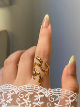 Load image into Gallery viewer, Lyra Ribbon Ring - Stainless Steel
