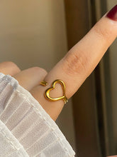 Load image into Gallery viewer, Adora Heart Ring - Stainless Steel
