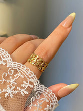 Load image into Gallery viewer, Freya Weave Ring - Stainless Steel
