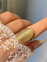 Load image into Gallery viewer, Solara Medallion Ring - Stainless Steel
