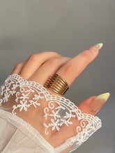 Load image into Gallery viewer, Calista Lines Ring - Stainless Steel
