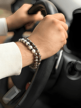 Load image into Gallery viewer, Marwan Set - Agate Bracelets
