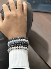 Load image into Gallery viewer, Mohamed Set - Agate Bracelets
