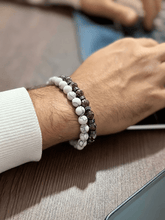 Load image into Gallery viewer, Mohamed Set - Agate Bracelets
