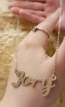 Load image into Gallery viewer, Jory Customized Necklace - Silver Plated
